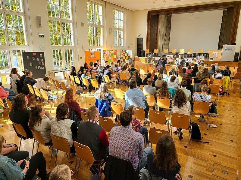 Blick ins Audimax als Zuschauer