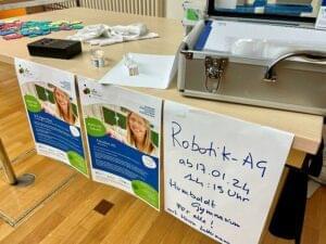 Vorstellung der Robotik-AG aus dem Schüler-Forschungszentrum
