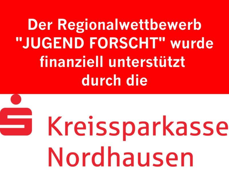 Logo der Sparkasse als Hauptsponsor der Veranstaltung